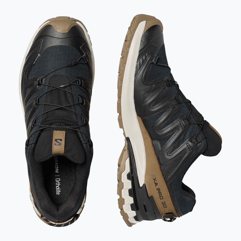 Pánské běžecké boty Salomon XA PRO 3D V9 GTX Lifelong black/coyote brown/vanilla ice 5