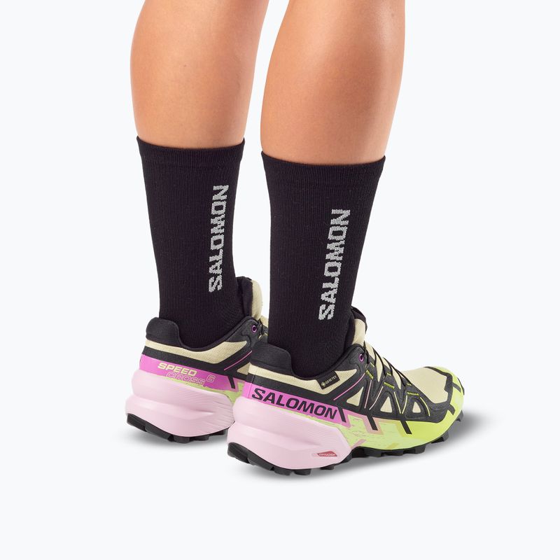 Dámské běžecké boty Salomon Speedcross 6 GTX bog/dawn pink 6