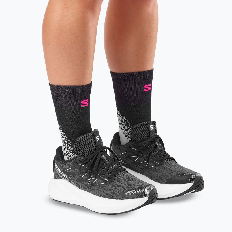 Pánské běžecké boty Salomon Aero Glide 4 black/white/ftw silver 5