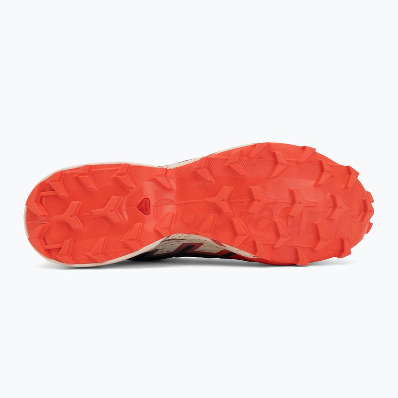 Pánské běžecké boty Salomon Speedcross 6 black/fiery red/almond milk 4