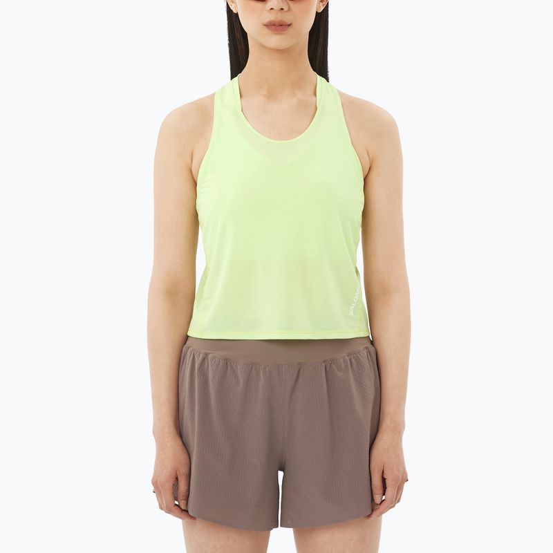Dámské běžecké tričko Salomon Sense Aero Short Tank butterfly