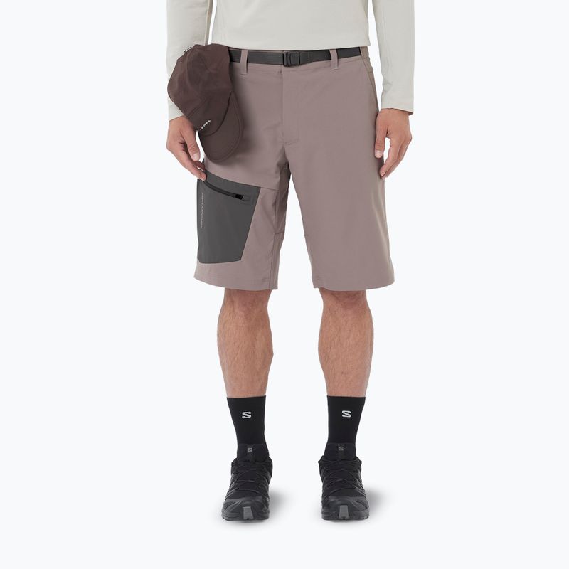Pánské trekingové šortky Salomon Outerpath Utility iron