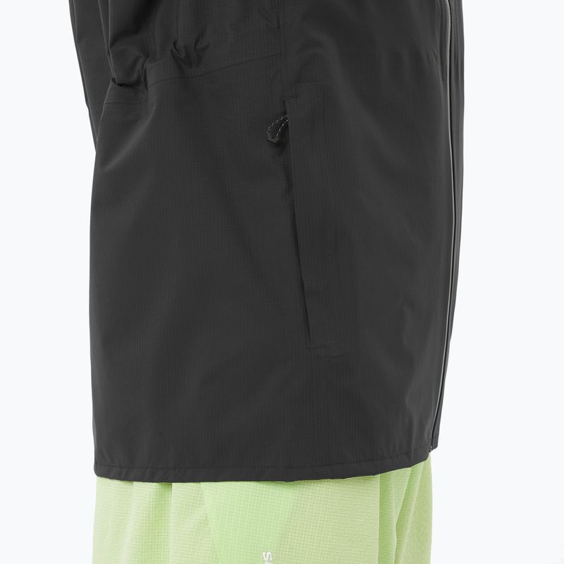 Dámská běžecká bunda  Salomon Bonatti Waterproof deep black 6