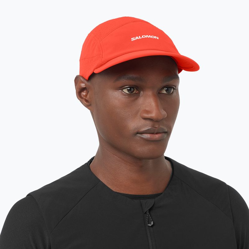 Kšiltovka Salomon Sense Aero fiery red 4