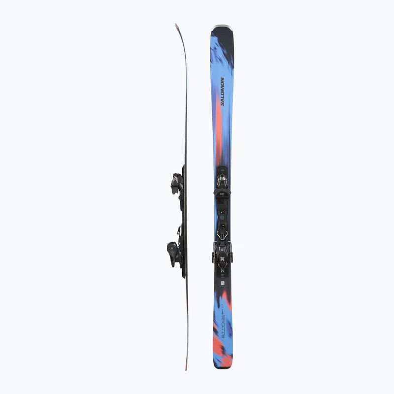 Sjezdové lyže Salomon Stance 84 R + vázání M11 GW azure blue/nasturtium/black 2