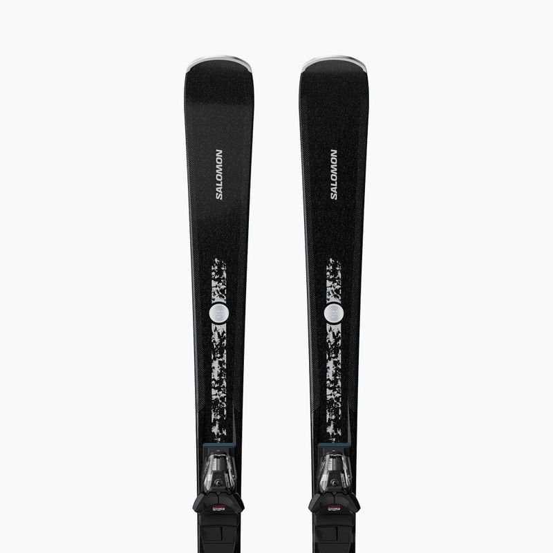 Dámské sjezdové lyže + vázání Salomon S/Max N°8 Black + M10 GW black/glitter 4