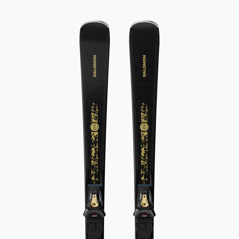 Dámské sjezdové lyže + vázání Salomon S/Max N°12 + MI11 GW black/glitter 4
