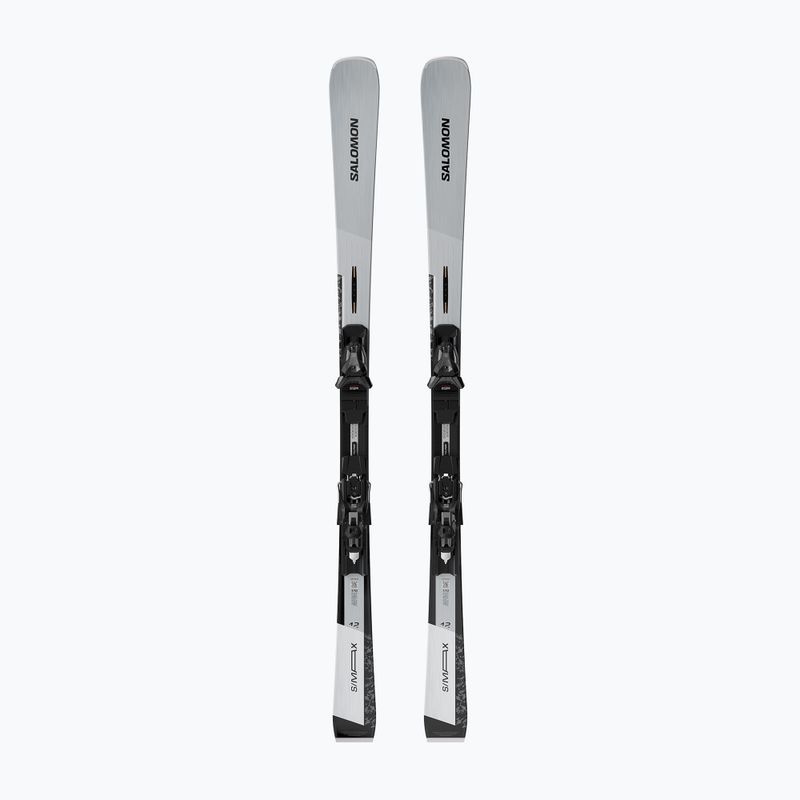 Sjezdové lyže + vázání Salomon S/Max 12 + I12 GW silver/black