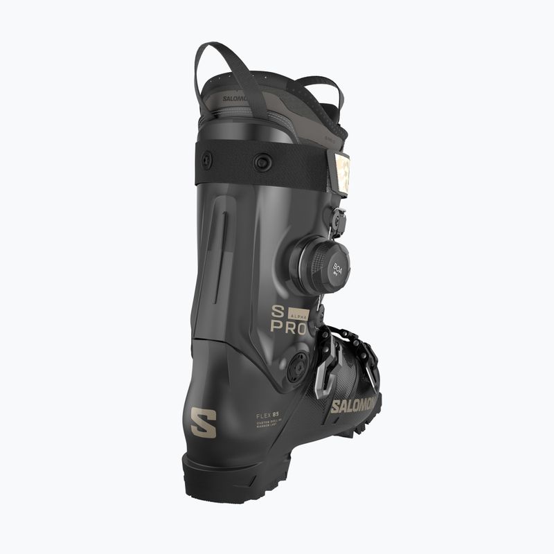 Dámské lyžařské boty Salomon S/Pro Alpha C Boa 85 W black/dark gray met./light bronze met. 2