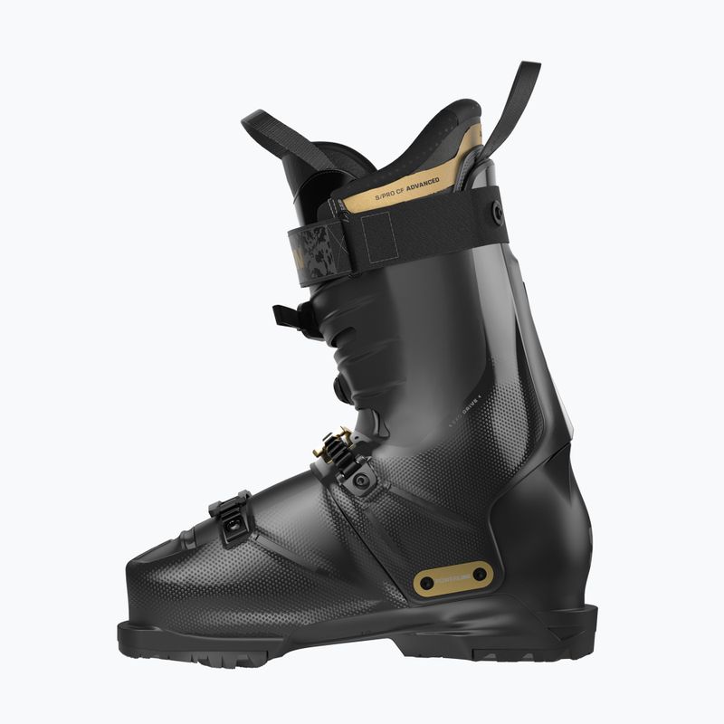 Dámské lyžařské boty Salomon S/Pro Alpha C Boa 95 W black/gold met./dark grey met 2