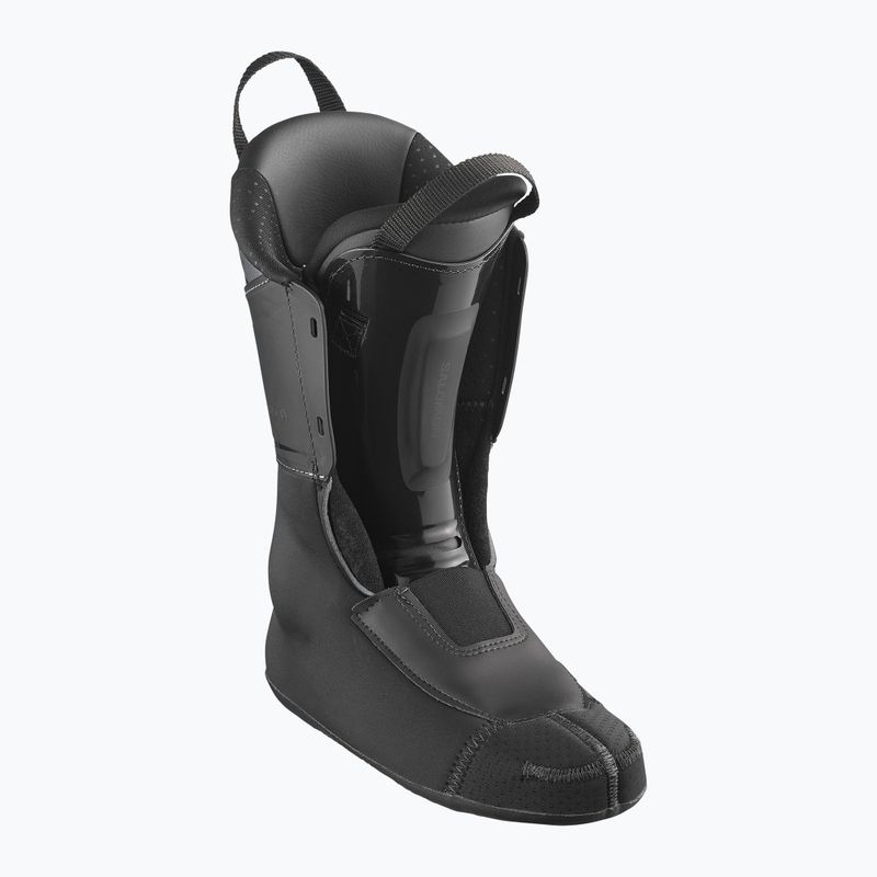 Pánské lyžařské boty Salomon S/PRO Supra S Boa 100 black/beluga met/dark grey met 9