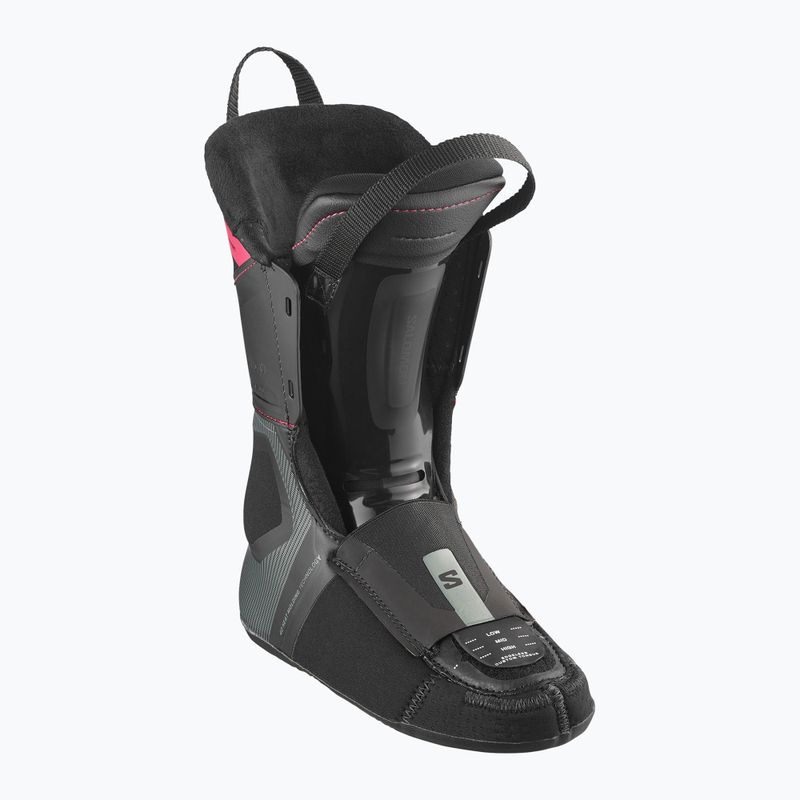 Dámské lyžařské boty Salomon S/PRO Supra Dual Boa 115 W black/beluga met/raspberry 10