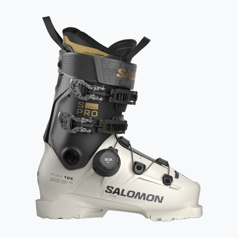 Dámské lyžařské boty Salomon S/PRO Supra S Boa 105 W gray aurora/black/gold met 6