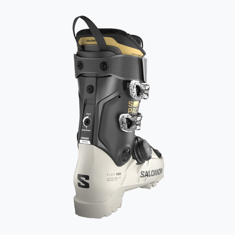 Dámské lyžařské boty Salomon S/PRO Supra S Boa 105 W gray aurora/black/gold met 7
