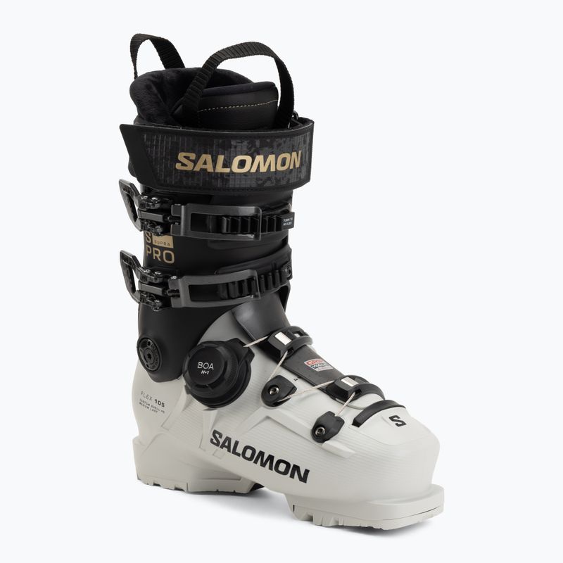 Dámské lyžařské boty Salomon S/PRO Supra S Boa 105 W gray aurora/black/gold met