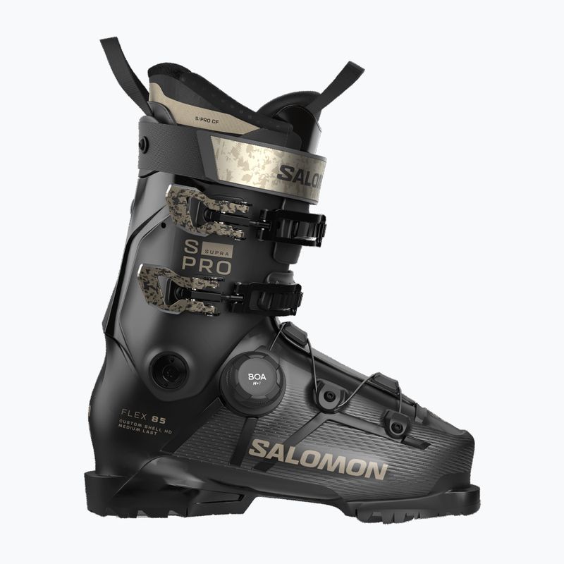 Dámské lyžařské boty Salomon S/PRO Supra S Boa 85 W black/beluga met/light bronze met 6