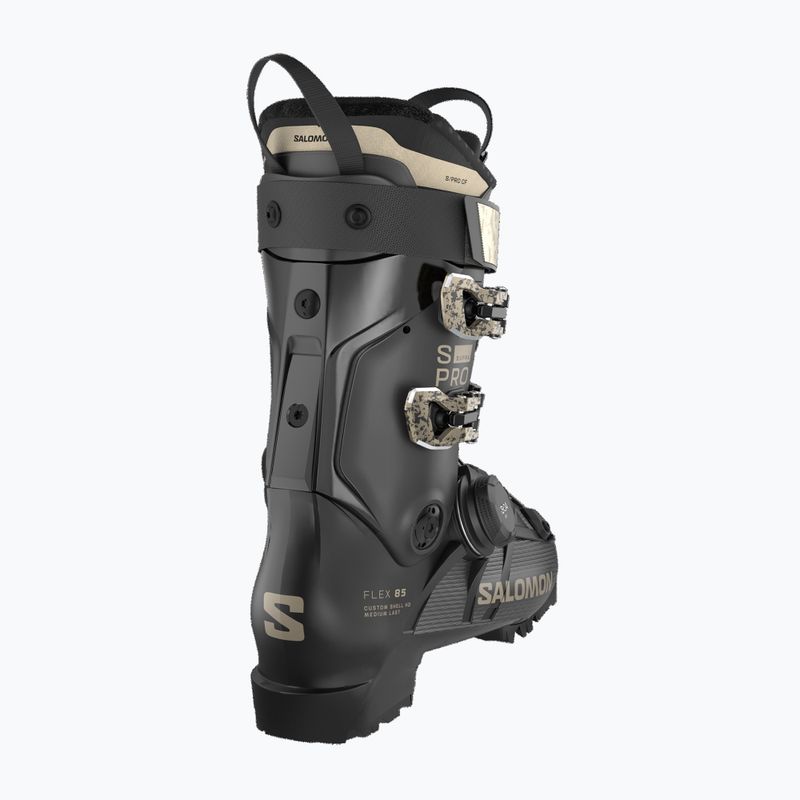 Dámské lyžařské boty Salomon S/PRO Supra S Boa 85 W black/beluga met/light bronze met 7