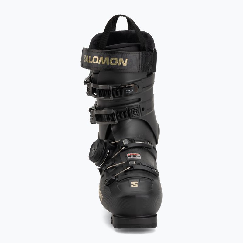 Dámské lyžařské boty Salomon S/PRO Supra S Boa 95 W black/beluga met/gold met 3