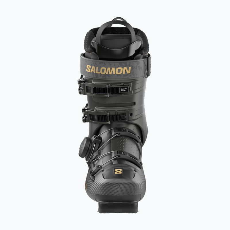 Dámské lyžařské boty Salomon S/PRO Supra S Boa 95 W black/beluga met/gold met 7