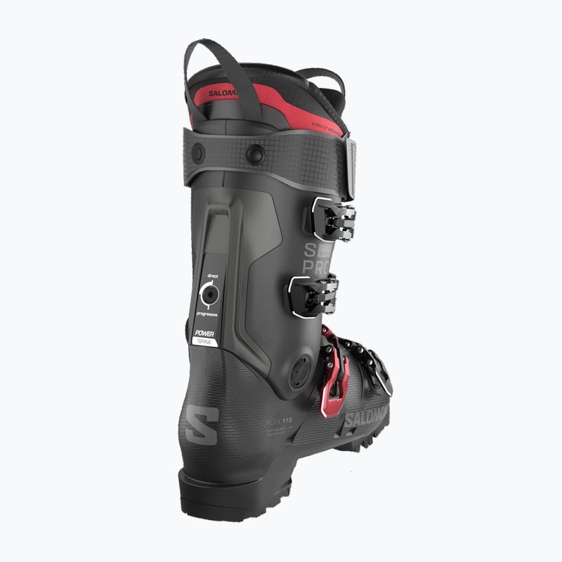 Pánské lyžařské boty Salomon S/PRO Supra 110 black/samba met/beluga met 8