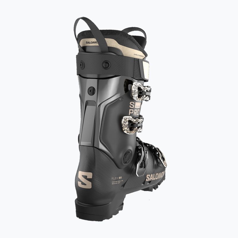 Dámské lyžařské boty Salomon S/PRO Supra 95 W black/dark gray met/light bronze met 8