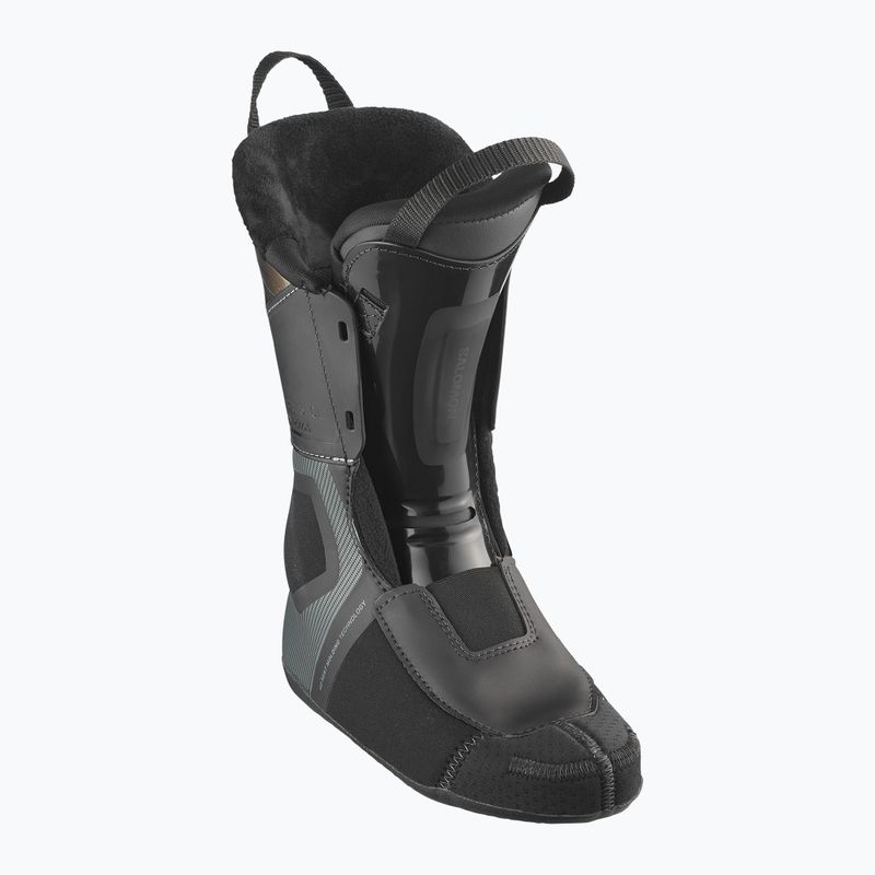 Dámské lyžařské boty Salomon S/PRO Supra 95 W black/dark gray met/light bronze met 10