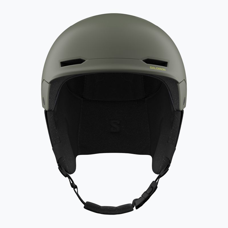 Dětská lyžařská helma Salomon Husk Jr castor gray 4
