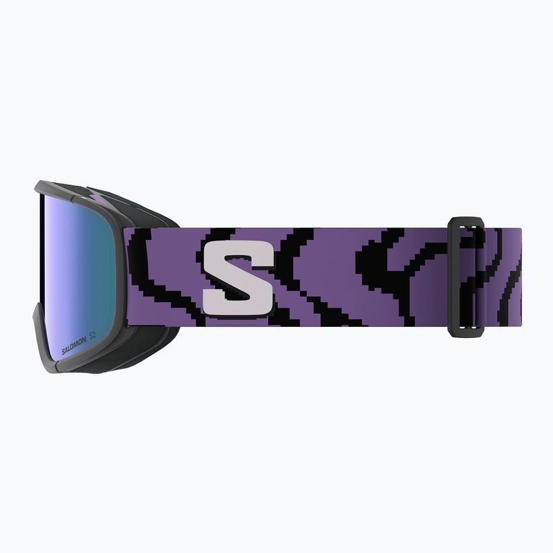 Lyžařské brýle Salomon Aksium 2.0 S S2 black pansy/ml mid blue 4