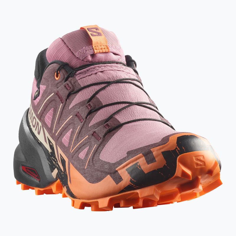 Dámské běžecké boty Salomon Speedcross 6 GTX dusky orchid/huckleberry 9