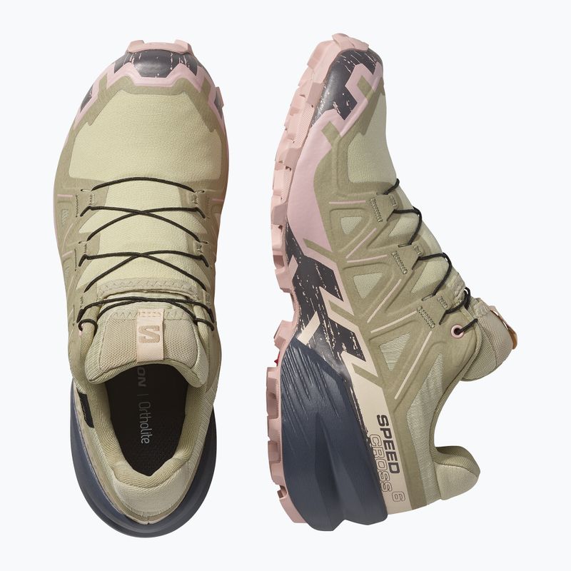 Dámské běžecké boty Salomon Speedcross 6 GTX eucalyptus/slate green 2