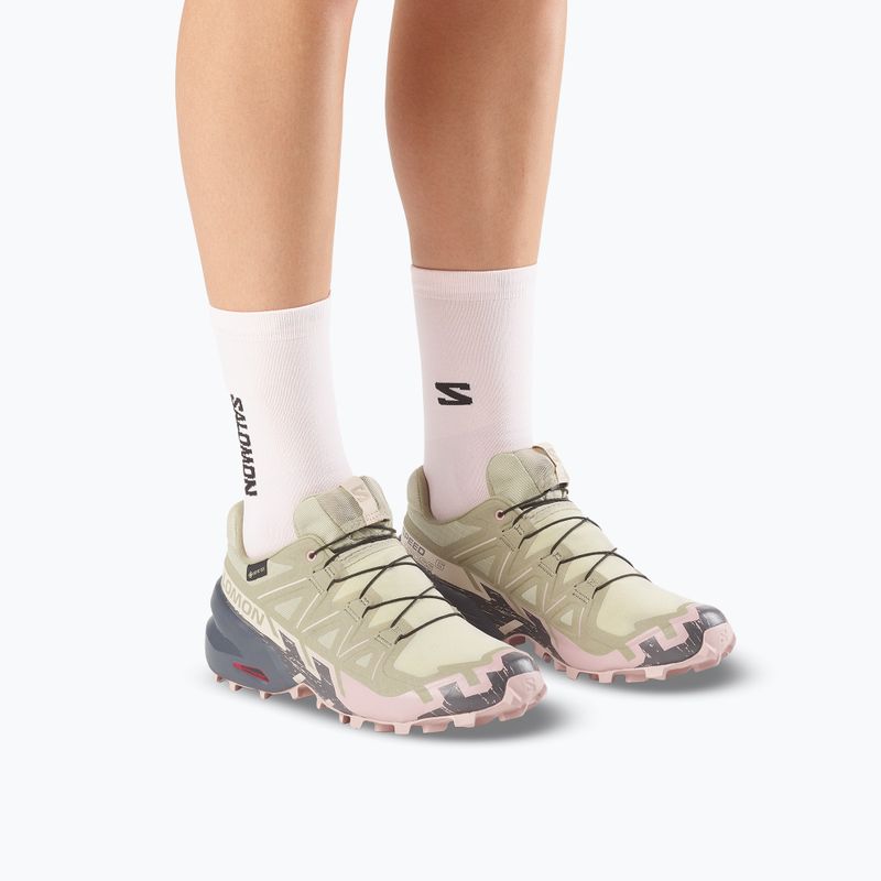 Dámské běžecké boty Salomon Speedcross 6 GTX eucalyptus/slate green 5