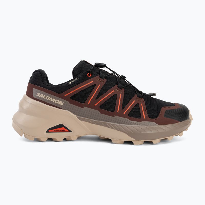 Pánské běžecké boty Salomon Speedcross Peak GTX black/oxford tan 2