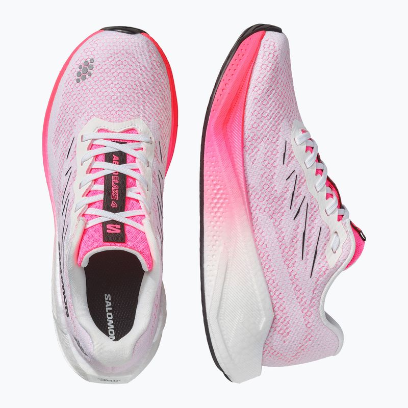 Dámské běžecké boty Salomon Aero Blaze 4 white/knockout pink 10
