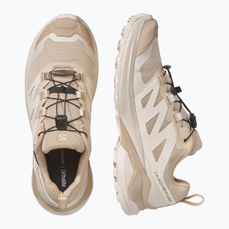 Dámské trekové boty Salomon X-Adventure GTX Safari/Almond Milk/Desert 10