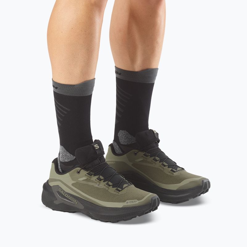 Pánské běžecké boty Salomon Genesis 2 GTX grape leaf/black 8