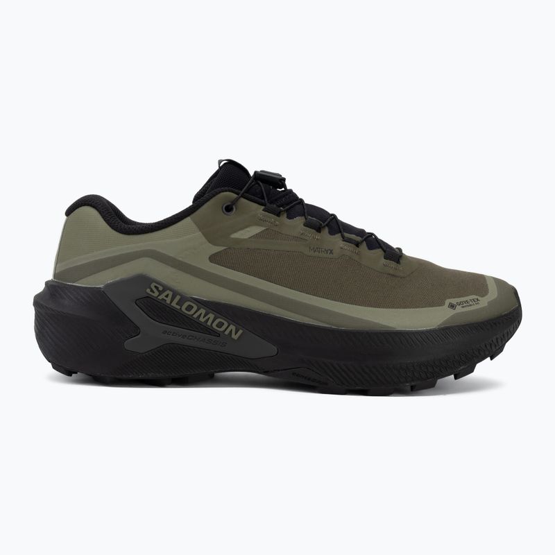 Pánské běžecké boty Salomon Genesis 2 GTX grape leaf/black 2