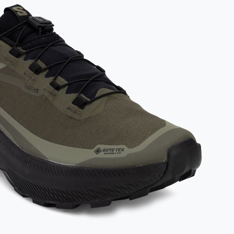 Pánské běžecké boty Salomon Genesis 2 GTX grape leaf/black 7