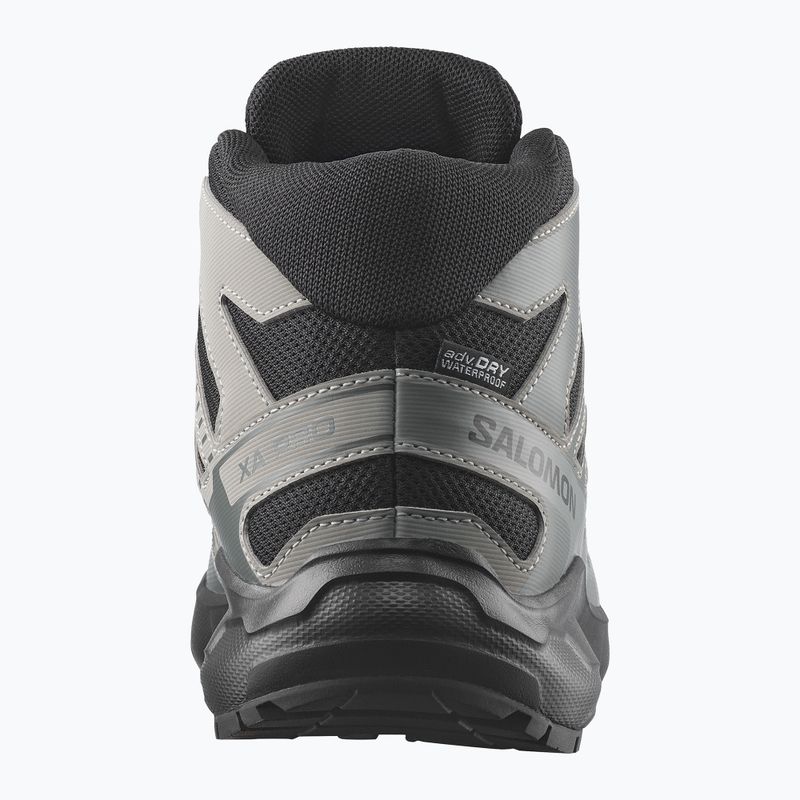 Dětské turistické boty Salomon XA PRO MID Waterproof black/sedona sage 9