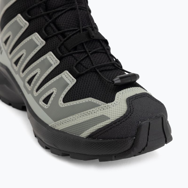 Dětské turistické boty Salomon XA PRO MID Waterproof black/sedona sage 7