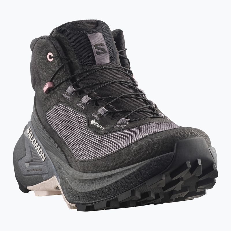 Dámské turistické boty Salomon Genesis Mid GTX black/dawn pink 8