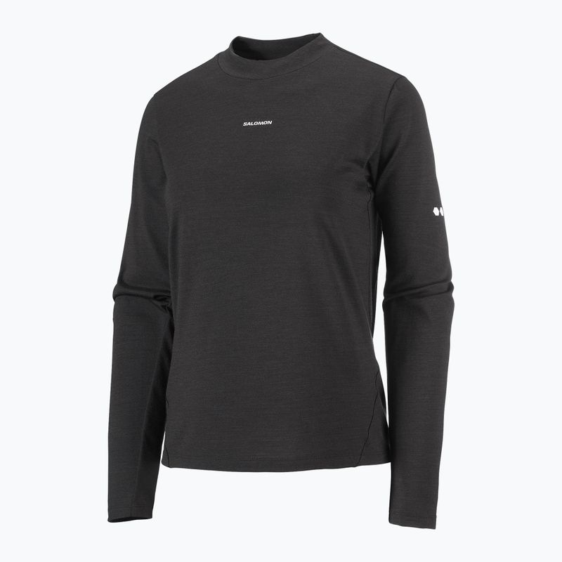 Dámské běžecké Longsleeve Salomon Sense Merino Tee LS deep black 5