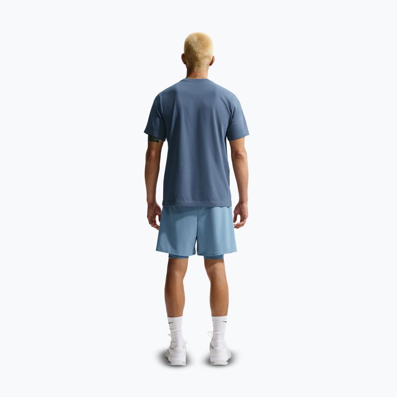 Pánské tričko Nike Dri-Fit diffused blue/black 3