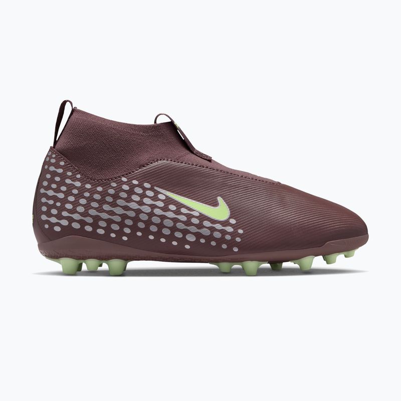Dětské fotbalové kopačky Nike Zoom Superfly 10 Academy Kylian Mbappe AG plum eclipse/metallic silver