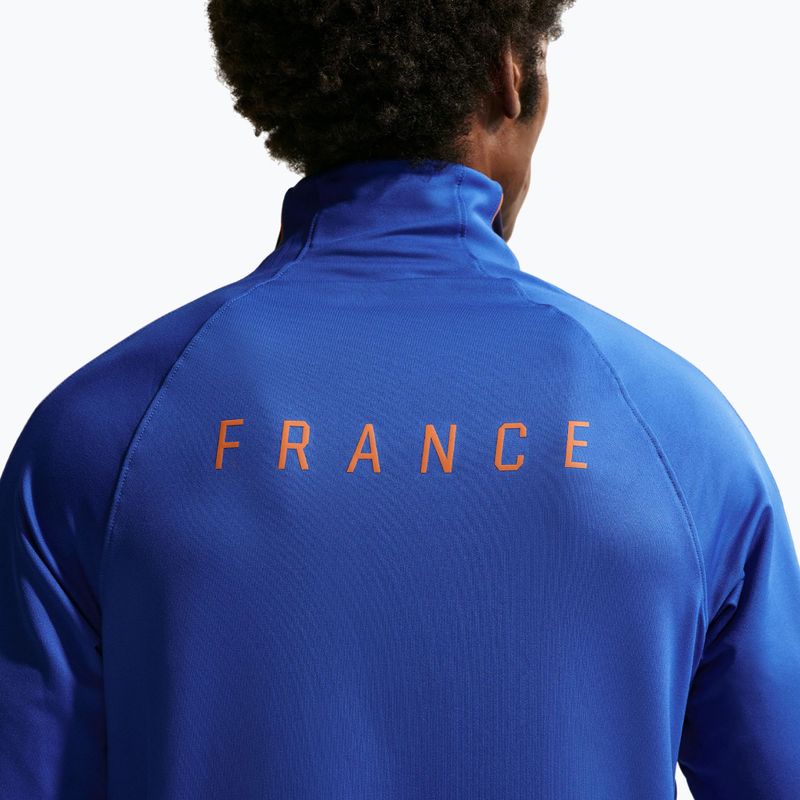 Pánská fotbalová mikina Nike FFF Strike Dri-Fit Drill Top game royal/metallic copper 6
