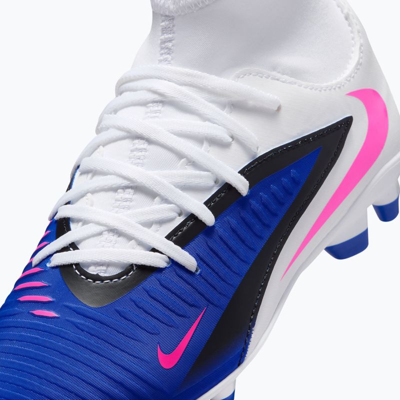 Dětské kopačky Nike Phantom 6 High Club FG/MG racer blue/white/pink blast 9