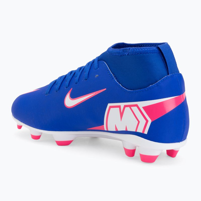 Dětské fotbalové kopačky Nike Mercurial Superfly 10 Club FG/MG racer blue/white 3
