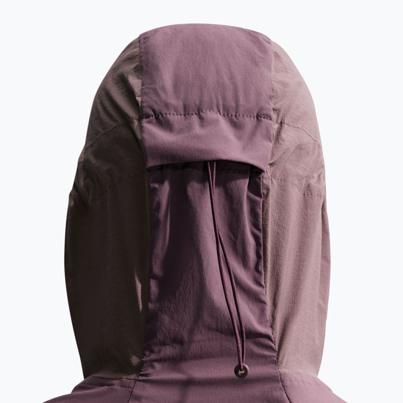 Pánská běžecká bunda Nike Stride Dri-Fit dark wine/tattoo/burgundy crush 7