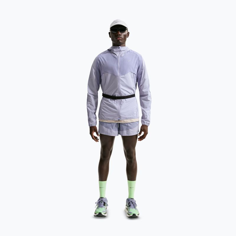 Pánská běžecká bunda Nike Stride Dri-Fit iron purple/indigo haze 2