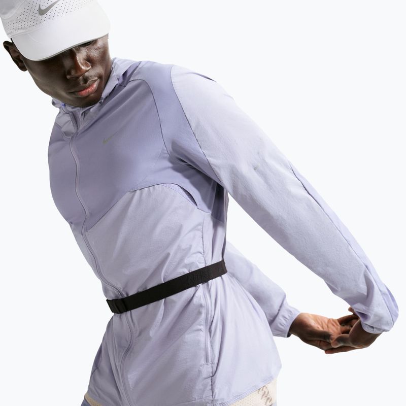 Pánská běžecká bunda Nike Stride Dri-Fit iron purple/indigo haze 4