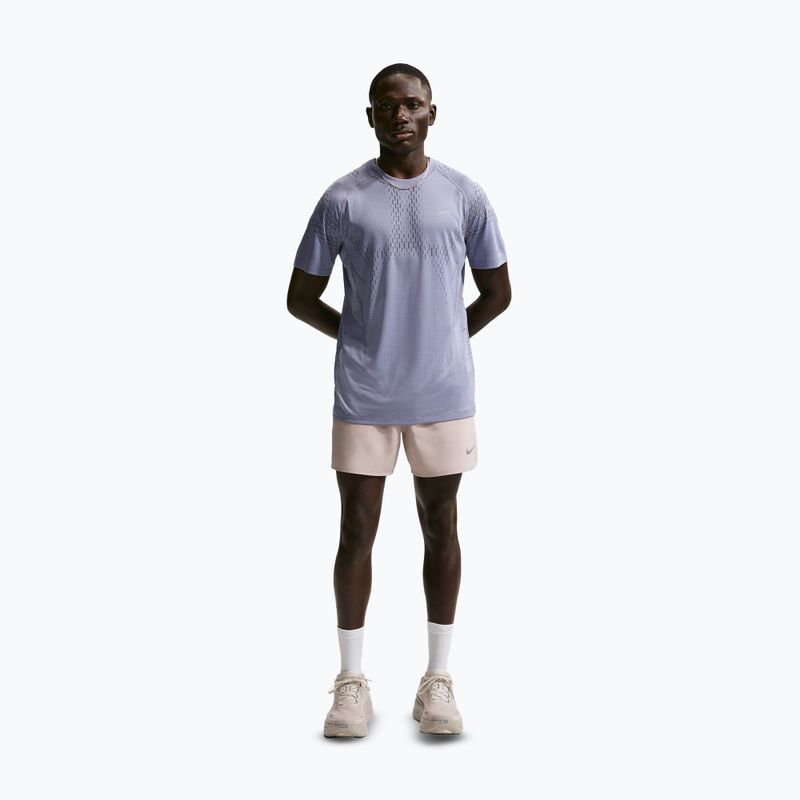 Pánské běžecké tričko Nike Stride Dri-Fit ADV iron purple/dark raisin 3